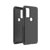 For Cricket Dream 5G Shockproof Hybrid Cover Phone Case - MK Black