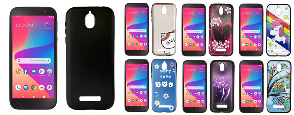 For Blu View 2 B131DL B130DL TPU 1-Piece Flexible Skin Cover Cell Phone Case