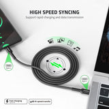 4FT Type C to C Fast Charge Cable For BLU View 5 B160V