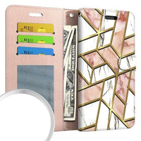Tempered Glass / Wallet ID Cover Phone Case For Motorola Moto G Pure XT2163DL