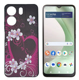 Tempered Glass / Slim Flexible TPU Skin Cover Phone Case For BLU View 5 B160V