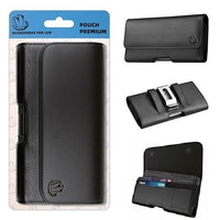 Horizontal Universal Belt Clip Card Slots Phone Case Pouch For TCL K11 T432W