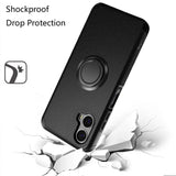 Tempered Glass / Shockproof Ring Cover Case For Motorola Moto G Power 5G 2024