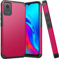 Tempered Glass / Tough Shockproof Hybrid Cover Phone Case For TCL K11 T432W
