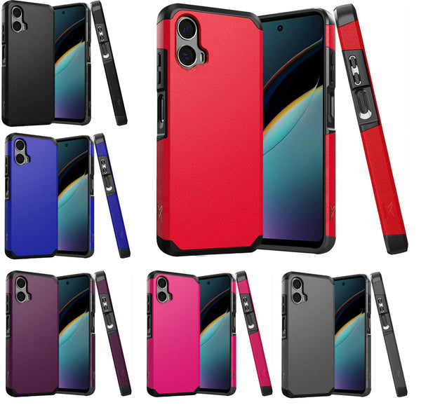 Tempered Glass / Hybrid Shockproof Cover Phone Case For Motorola Moto G 5G 2024