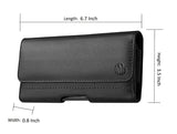 Horizontal Belt Clip Universal Pouch Card Slot For Motorola Moto G Play 2024