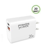 20W Dual Port Home Wall Charger ONLY For Motorola Moto G Power 5G 2024