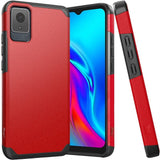 Tempered Glass / Tough Shockproof Hybrid Cover Phone Case For TCL K11 T432W