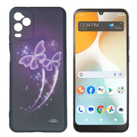 Tempered Glass / Slim Flexible TPU Cover Phone Case For BLU View 5 PRO B170D