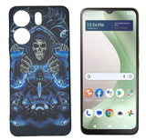 Tempered Glass / Slim Flexible TPU Skin Cover Phone Case For BLU View 5 B160V