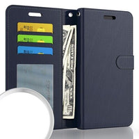Tempered Glass / Wallet ID Cover Phone Case For Motorola Moto G Pure XT2163DL