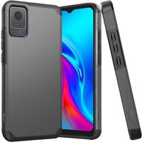 Tempered Glass / Tough Shockproof Hybrid Cover Phone Case For TCL K11 T432W