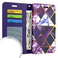 Tempered Glass / Wallet ID Cover Phone Case For Motorola Moto G Pure XT2163DL