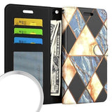 Tempered Glass / Wallet ID Cover Phone Case For Motorola Moto G Pure XT2163DL