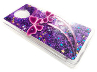 Tempered Glass / Liquid Glitter Cover Phone Case For Alcatel TCL LX A502DL