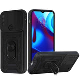 Tempered Glass / Camera Push Cover Phone Case For Motorola Moto G Pure XT2163DL