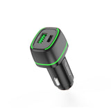 36W Car Charger PD +2.4A Adapter ONLY For Motorola Moto Edge 5G 2024 XT2405V