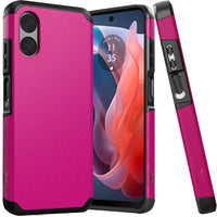 Tempered Glass / Tough Shockproof Hybrid Cover Phone Case For TCL K11 T432W