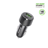 18W Car Charger PD + 3FT A to C USB For Motorola Moto G Power 5G 2024