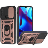 Tempered Glass / Camera Push Cover Phone Case For Motorola Moto G Pure XT2163DL