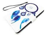 Tempered Glass Protector + Wallet Pouch Case Cover For Alcatel TCL LX A502DL