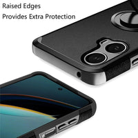 Tempered Glass / Shockproof Ring Cover Case For Motorola Moto G Power 5G 2024