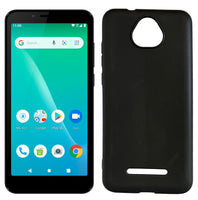 For Schok Volt SV55 SV55216 TPU Flexible Skin Gel Case Phone Cover - Black